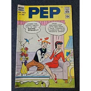 PEP Comics #160 Archie Group Series January 1963 Silver Age G